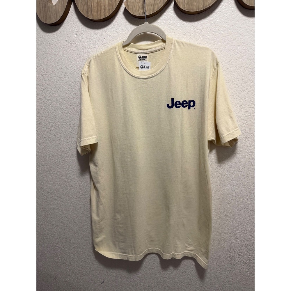 Jeep Jedco Duck T-shirt Pale Yellow Size L